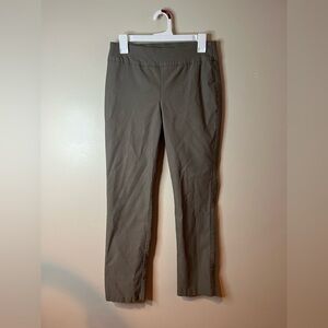 Tribal Dark Taupe Pull-On Ponte Pants NWOT